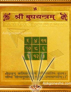 Mercury (budh) yantra