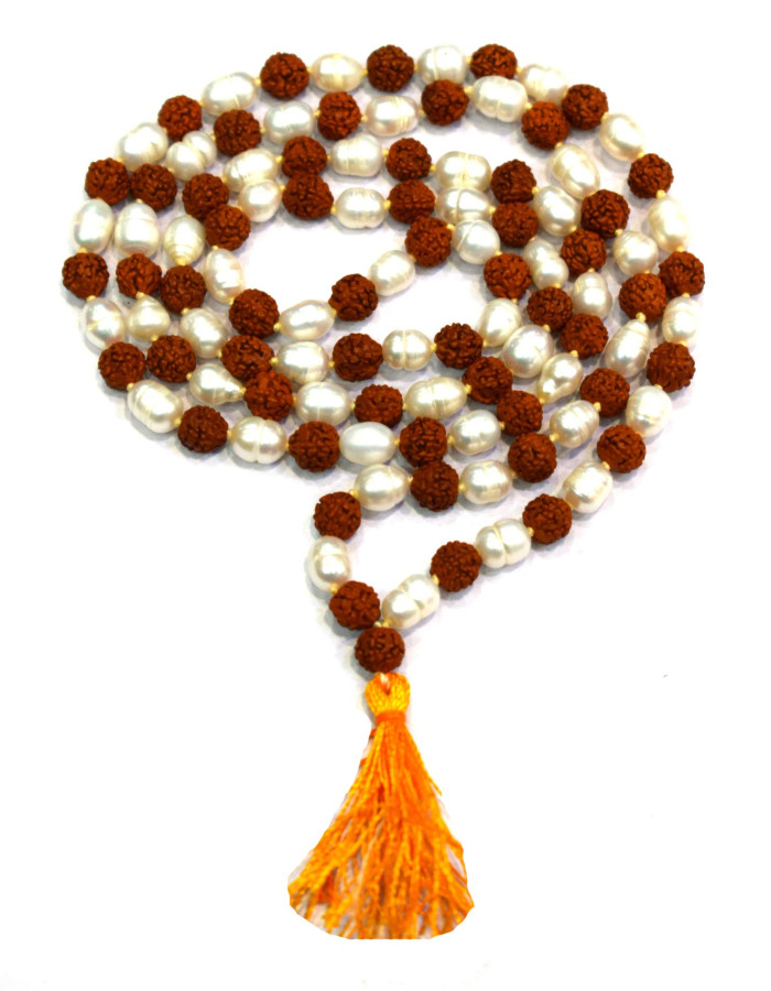 Rudraksha pearl mala