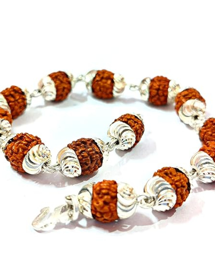 5 mukhi bracelets silver