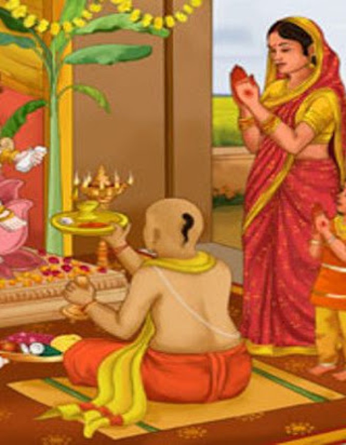 Basant panchmi puja