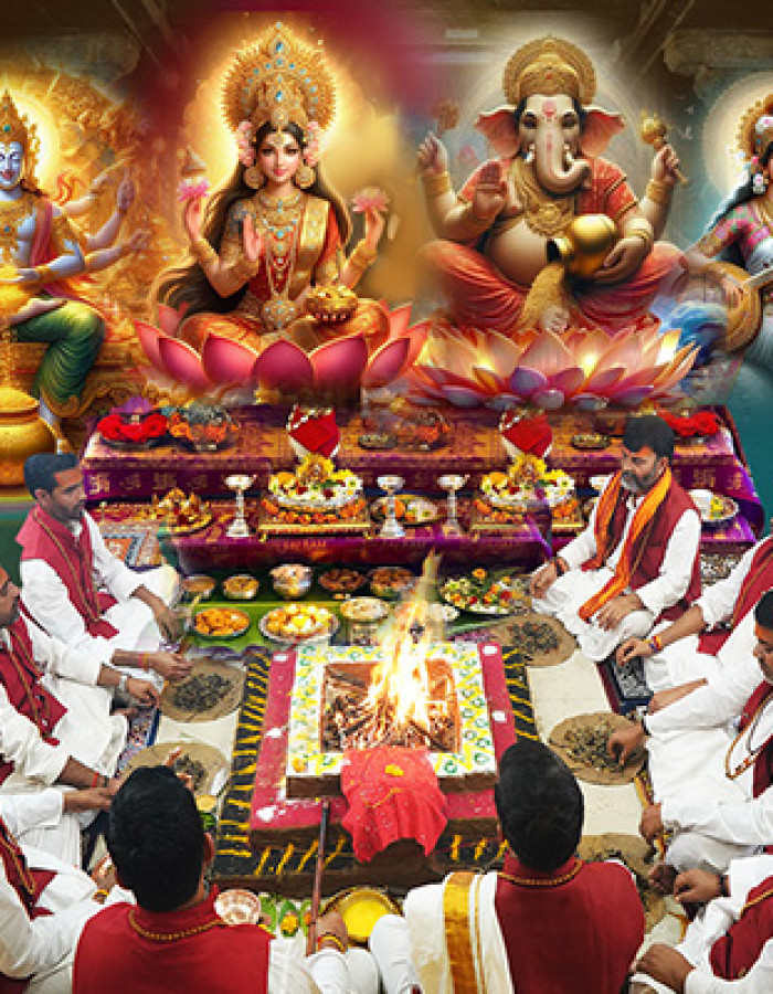 Receive attraction (akarshan prapti) pooja