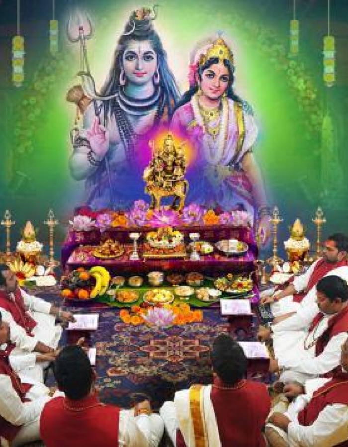 Uma Maheshwar pooja