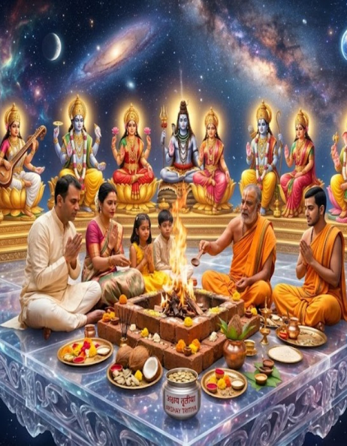 Receive attraction (akarshan prapti) pooja